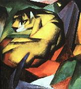 Franz Marc Tiger oil painting